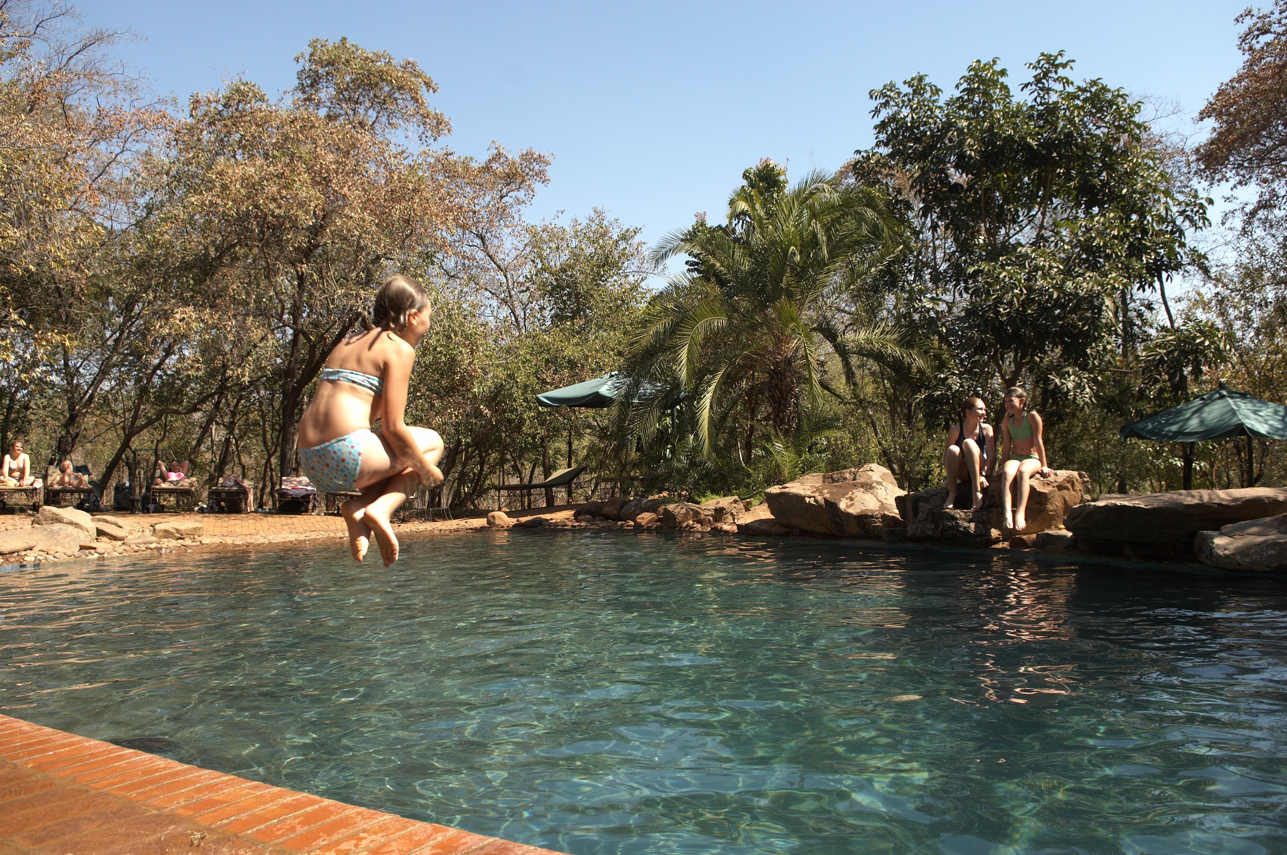 Lokuthula Lodges Air Terjun Victoria Bagian luar foto