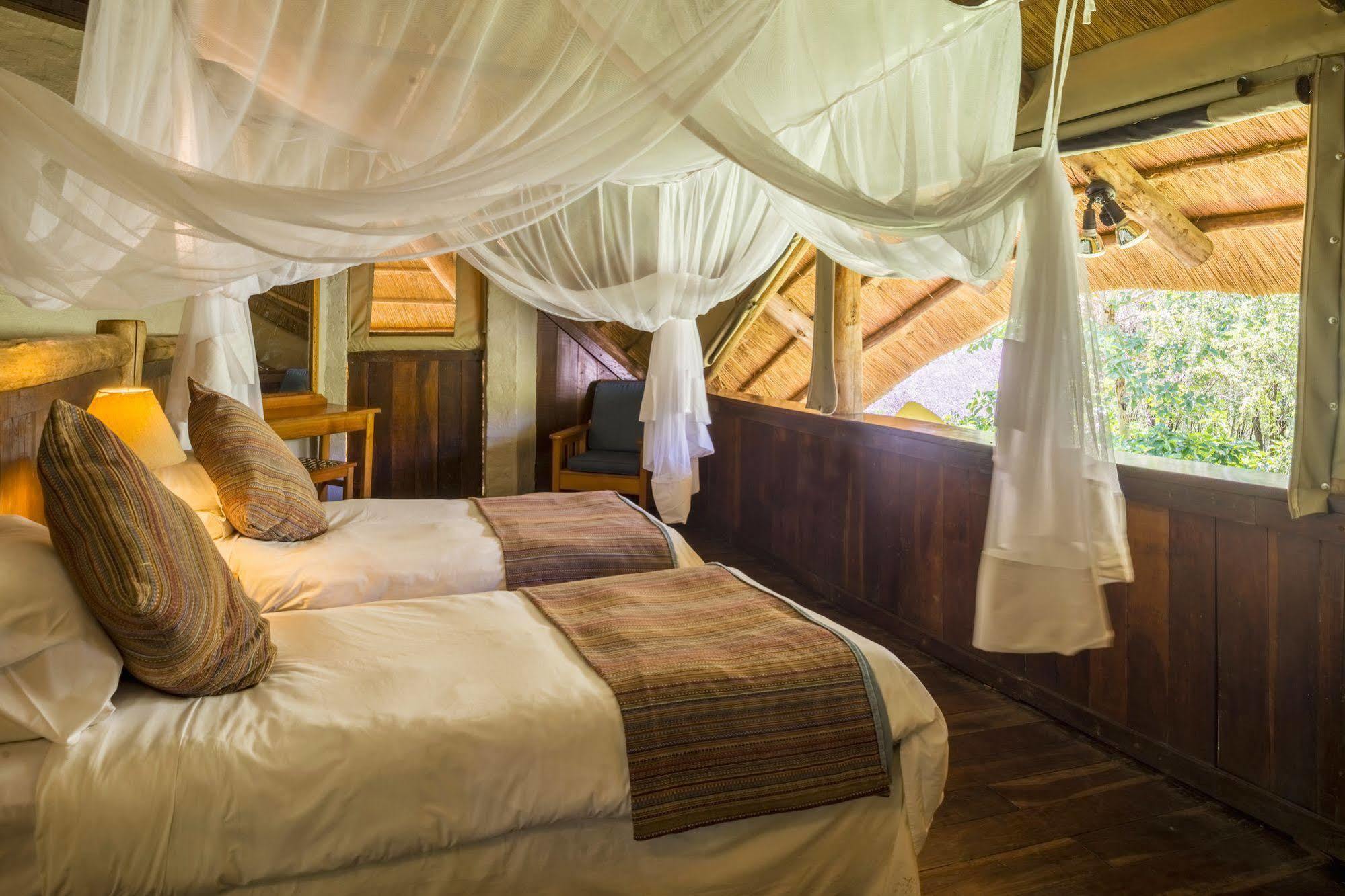 Lokuthula Lodges Air Terjun Victoria Bagian luar foto